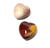 The Stone of Strength and Decision Making - Mookaite Meditation Heart