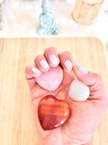 Creativity, Courage, Sexuality - Carnelian Meditation Heart