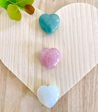 Free the Spirit, Growth, Intuition - Spark of Magic Opalite Meditation Heart