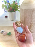 Free the Spirit, Growth, Intuition - Spark of Magic Opalite Meditation Heart
