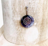 Wholeness, Unity, Third Eye - Amethyst PI Circle of Life Pendant