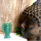 The Stone of Opportunity & Optimism - Aventurine Protection Angel