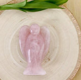 Love, Emotional Healing, Stress Relief, Unity - Rose Quartz Protection Angel