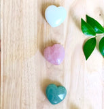 Free the Spirit, Growth, Intuition - Spark of Magic Opalite Small Meditation Heart