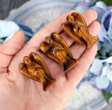 All seeing, all knowing eye - Tiger's Eye Protection Angel