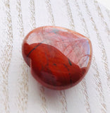 Independence, Stablility, Strength - Small Jasper Meditation Heart