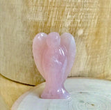 Love, Emotional Healing, Stress Relief, Unity - Rose Quartz Protection Angel