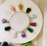 Love, Emotional Healing, Stress Relief, Unity - Rose Quartz Protection Angel Pendant