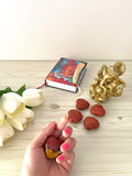 Independence, Stability, Strength - Red Jasper Meditation Heart