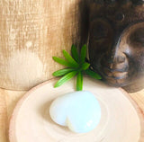 Free the Spirit, Growth, Intuition - Spark of Magic Opalite Small Meditation Heart