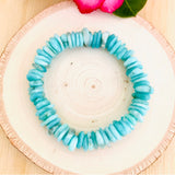 "HARMONY, EMOTIONAL HEALING " - Amazonite Disc Bracelet