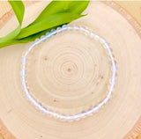 "FREE THE SPIRIT, GROWTH, INTUITION" - Dream to Grow Opalite Enchanting 4mm Beaded Bracelet