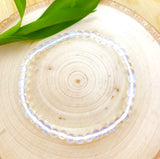 "FREE THE SPIRIT, GROWTH, INTUITION" - Dream to Grow Opalite Enchanting 4mm Beaded Bracelet