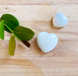 Free the Spirit, Growth, Intuition - Spark of Magic Opalite Small Meditation Heart