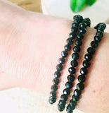 "THE STONE OF REVITALIZATION" - Spinel 4mm Faceted Bracelet