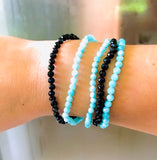 "THE STONE OF REVITALIZATION" - Spinel 4mm Faceted Bracelet