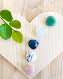 Free the Spirit, Growth, Intuition - Spark of Magic Opalite Small Meditation Heart