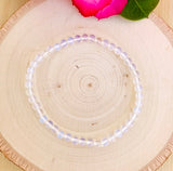 "FREE THE SPIRIT, GROWTH, INTUITION" - Dream to Grow Opalite Enchanting 4mm Beaded Bracelet