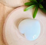 Free the Spirit, Growth, Intuition - Spark of Magic Opalite Small Meditation Heart