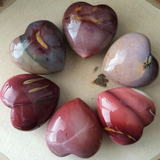 The Stone of Strength and Decision Making - Mookaite Meditation Heart