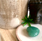 The Stone of Opportunity & Optimism - Aventurine Meditation Heart