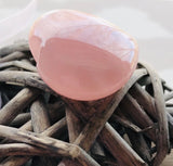 Love, Emotional Healing, Stress Relief, Unity - Small Rose Quartz Meditation Heart