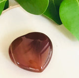 Creativity, Courage, Sexuality - Small Carnelian Meditation Heart