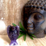 Protection, Tranquility, Contentment - Amethyst Protection Angel