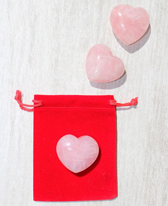 Love, Emotional Healing, Stress Relief, Unity - Rose Quartz Meditation Heart