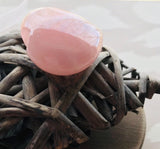 Love, Emotional Healing, Stress Relief, Unity - Small Rose Quartz Meditation Heart