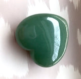 The Stone of Opportunity & Optimism - Aventurine Meditation Heart