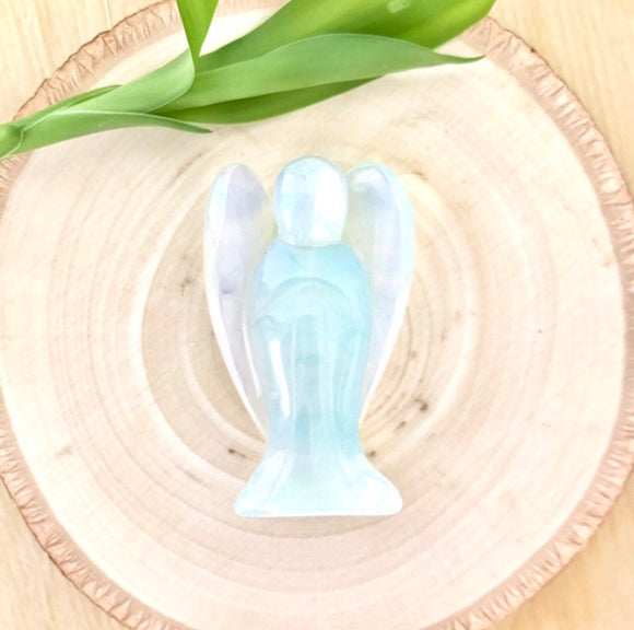 Free the Spirit, Growth, Intuition - Spark of Magic Opalite Protection Angel