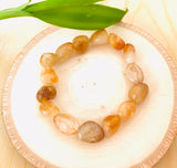 "SELF HEALING, POWERFUL CLEANSER AND REGENERATOR" - Citrine Tumbled Stone Bracelet