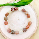 "INTUITION & EMOTIONAL VISION" - Moonstone Tumbled Stone Bracelet