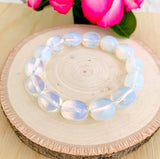"FREE THE SPIRIT, GROWTH, INTUITION" - Dream to Grow Opalite Enchanting Tumbled Bracelet