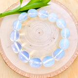 "FREE THE SPIRIT, GROWTH, INTUITION" - Dream to Grow Opalite Enchanting Tumbled Bracelet