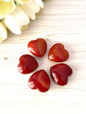 Creativity, Courage, Sexuality - Carnelian Meditation Heart