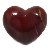 The Stone of Strength and Decision Making - Mookaite Meditation Heart